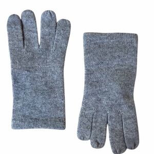 Phenix Women's Grey 100% Cashmere Gloves- NWT!